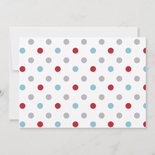 最初誕生日のサンキューカード サンキューカード (裏面)