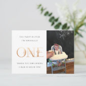 最初誕生日のサンキューカード サンキューカード (スタンド正面)