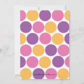 最初誕生日小さい猿の誕生日の招待状 招待状 (裏面)