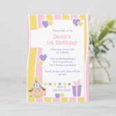 最初誕生日 招待状 (スタンド正面)