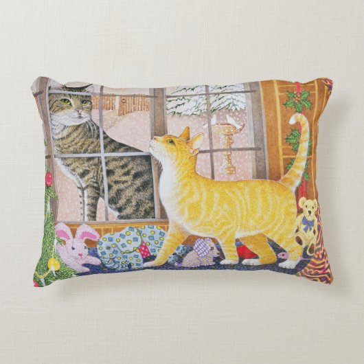 最初足場 アクセントクッション (正面)