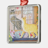 最初足場 メタルオーナメント (左)