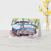 最初車 カード (黄色い花)