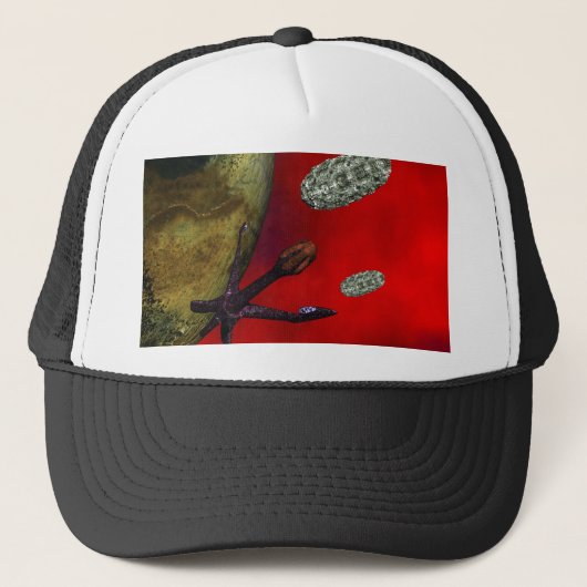 最初連絡 キャップ (正面)