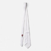 最初長老派のロゴのタイ ネクタイ (裏面)