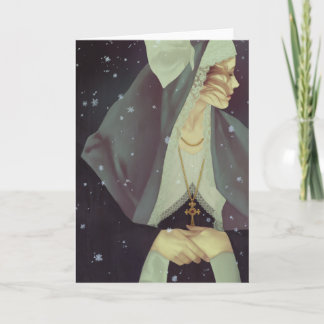 「最初雪」の挨拶状 シーズンカード