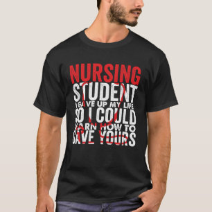 最前線の戦士の看護学生の未来 Tシャツ