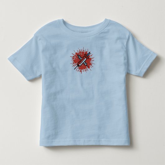 最前線の看護師たち トドラーTシャツ (正面)