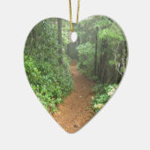 最北ハイキングトレイル セラミックオーナメント (左)