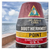 最南ポイントKey West タイル (正面)