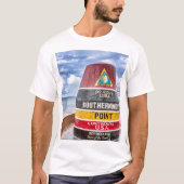 最南ポイントKey West Tシャツ (正面)