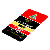 最南端ポイントブイ鍵西 マグネット (左側)