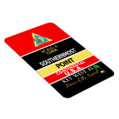 最南端ポイントブイ鍵西 マグネット (右側)