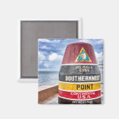 最南端ポイント鍵西 マグネット (正面/裏面)