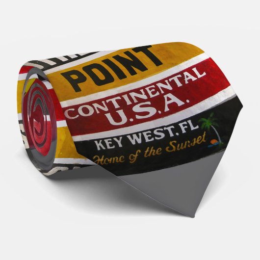 最南端ポイント、鍵西 ネクタイ (ロール)