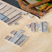 最古の木造学校フロリダ。 ジグソーパズル (側面)