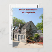 最古の木造校舎はがき ポストカード (正面/裏面)