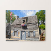 最古の木造校舎セントオーガスティン、フローリダ ジグソーパズル (横)
