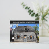 最古の木造校舎 ポストカード (スタンド正面)