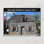 最古の木造校舎 ポストカード (正面)