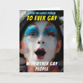 最多ゲイエバー誕生日 カード (正面)