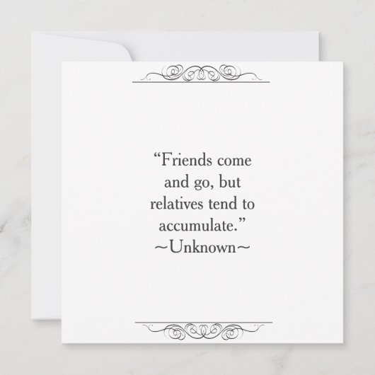 最多出席家族懇親会賞テンプレート 招待状 (裏面)