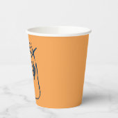 最大およびクラウンスケッチ 紙コップ (左)