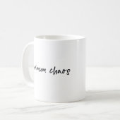 最大のカオス コーヒーマグカップ (正面左)