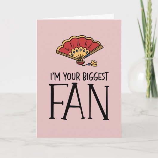 最大のファンかわいいパおもしろいンバレンタインデー シーズンカード (正面)