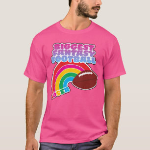 最大のファンタジーサッカー敗者の処罰 Tシャツ