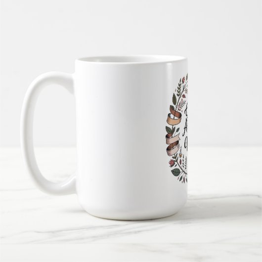 最大の冒険は母の愛 コーヒーマグカップ (左)