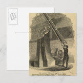 最大の望遠鏡 ポストカード (正面/裏面)