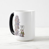 最大の痛み敗者モーフィングコーヒーマグ モーフィングマグカップ (正面左)