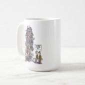 最大の痛み負けマグ コーヒーマグカップ (正面左)