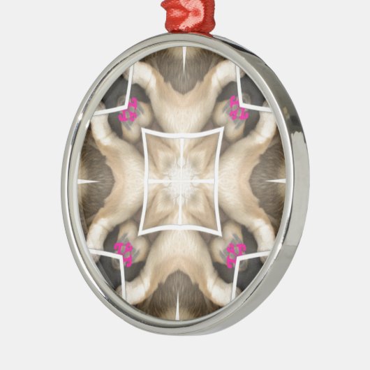 最大の部分 メタルオーナメント (左)