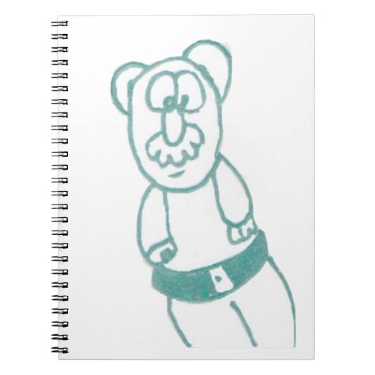 最大スパイラルフォトノートブック ノートブック (正面)