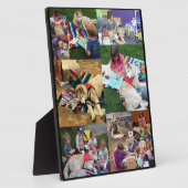 最大セラピーイーゼル(8x10) フォトプラーク (側面)