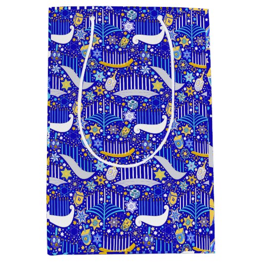 最大ハヌカー ミディアムペーパーバッグ (正面)