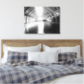 最大プランジ浴のインテリア キャンバスプリント (インサイチュ (寝室))