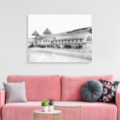 最大プランジ浴室外装 キャンバスプリント (インサイチュ (リビング))