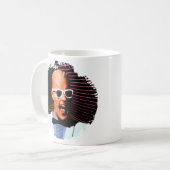 最大ヘッドルーム コーヒーマグカップ (正面左)