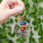 最大ロッケット キーホルダー (手)