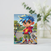 最大ロッケット ポストカード (スタンド正面)