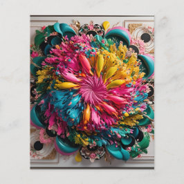 最大主義印刷可能折曲抽象芸術 カラフル