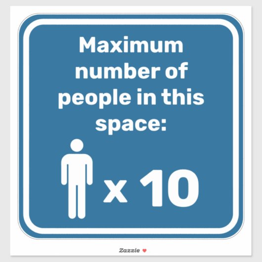 最大人数 シール (シート)