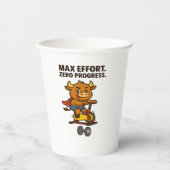 最大作業量Zero Progress - Bullio's Gym Series 紙コップ (正面)