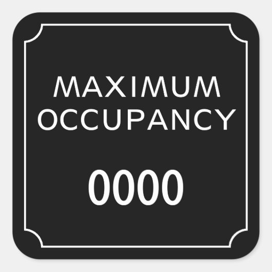 最大占有率 スクエアシール (正面)