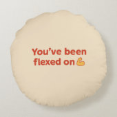 最大昼寝ゼロゲイン – Bullio おもしろい ラウンドクッション (裏面)