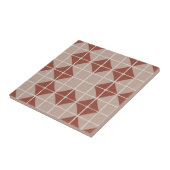 最大表示の幾何学的タイルパターン(テラコッタ) タイル (側面)