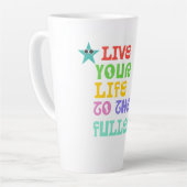 最大限のラテマグにあなたの人生を カフェラテマグ (左アングル)